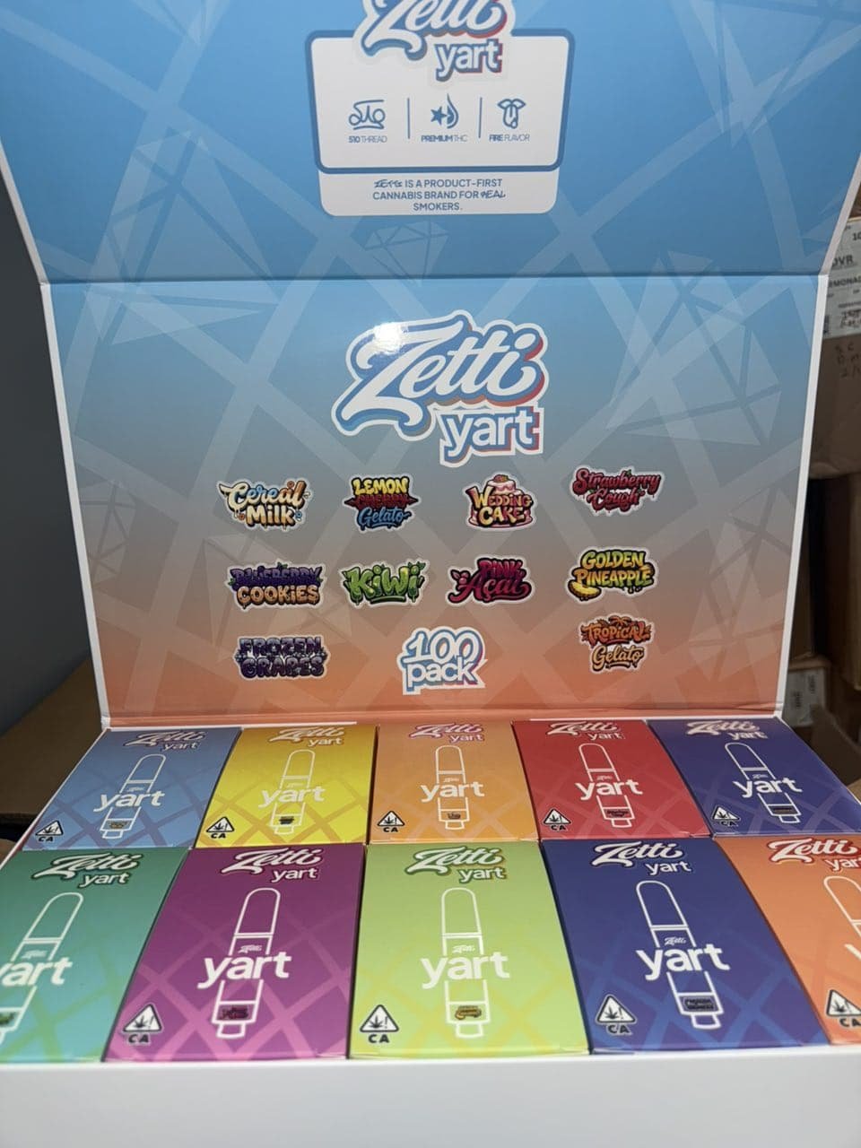ZETTI YART Cartridges for Sale